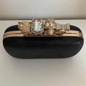 Black Ring Clutch and Purse